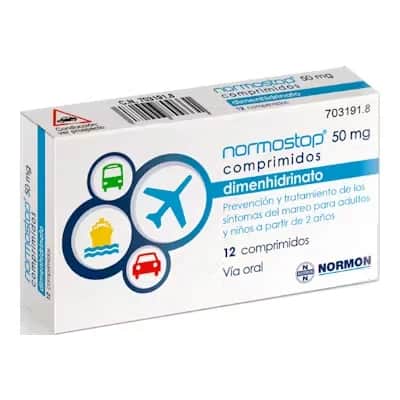 Normostop 50Mg - Prevenir Mareo por Movimiento