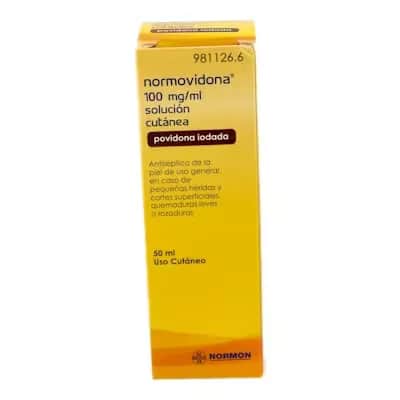 Normovidona Solución 50ml - Antiséptico Cutáneo