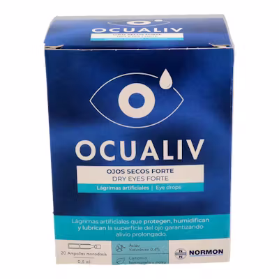 Ocualiv Ojos Secos Forte - Lágrimas Artificiales