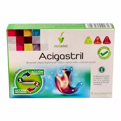 Novadiet Acigastril - Suplemento Digestivo