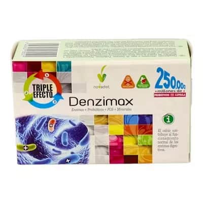 Novadiet Denzimax 30 Caps - Probiótico para Intestino Irritable