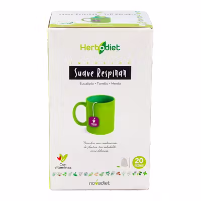 Novadiet Suave Respirar 20 filtros - Vías