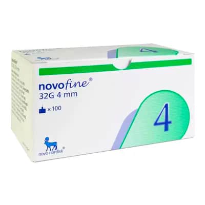 Novofine Aguja 32G - Inyección Subcutánea Insulina