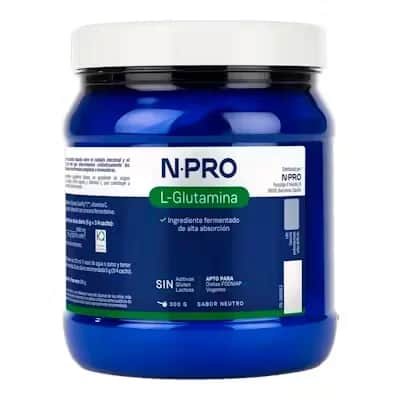 Npro L-Glutamina + Vit C 300G - Deporte