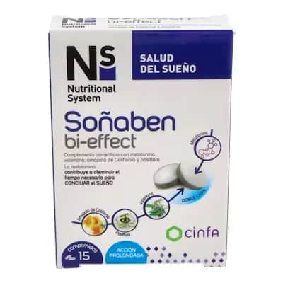 NS Soñaben Bi-Effect Melatonina 1,85mg