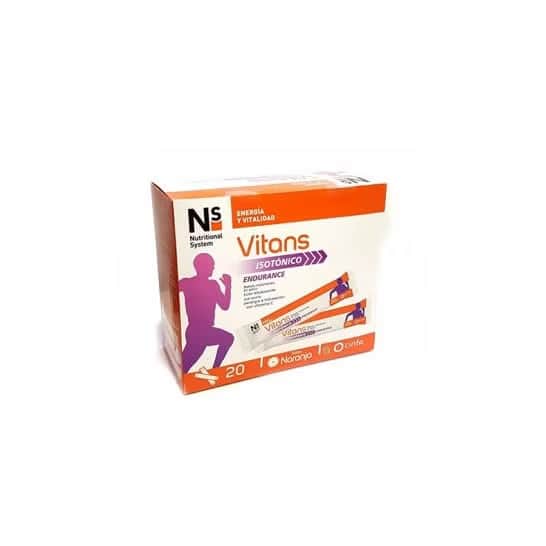 Ns Vitans Isotónico Sabor Naranja 20 Sobres