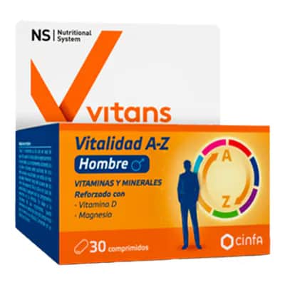 NS Vitans Vitalidad A-Z Hombre - Energía Diaria