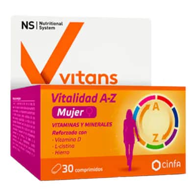 NS Vitans Vitalidad A-Z Mujer - Salud Integral