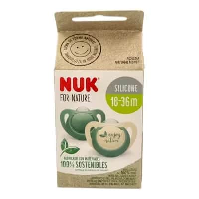 Nuk Chupete For Nature T3 Silicona | 6-18 Meses