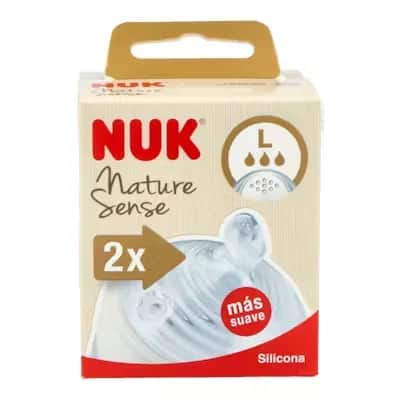 Tetina Nuk Nature Sense - Silicona Ortodoncia