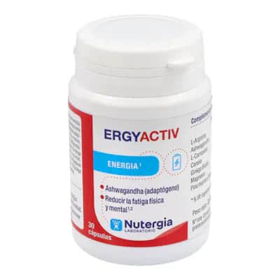 Nutergia Ergyactiv 30 Caps - Energía y Resistencia