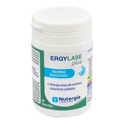 Nutergia Ergylase Plus 40 Caps | Digestión y Bienestar