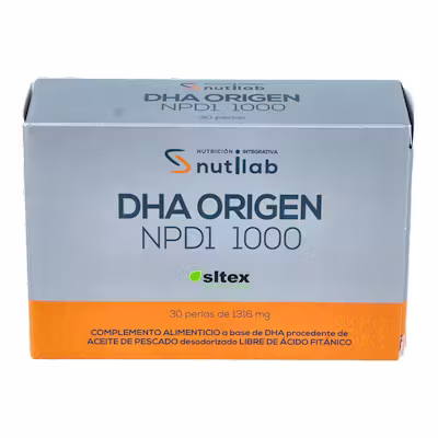 DHA Origen NDP1 1000 30 Perlas - Cerebro y Visión