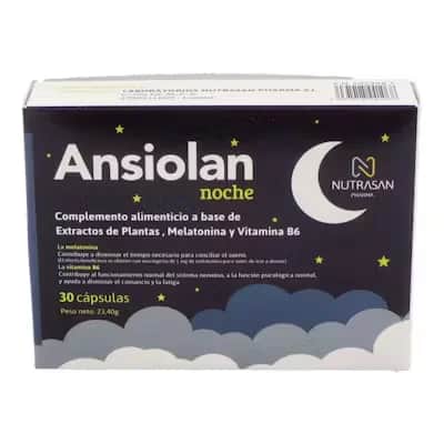 Ansiolan Nutrasan Noche 30 Caps | Sueño