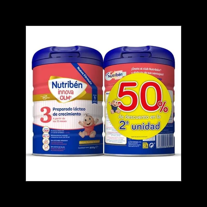 Nutriben innova OLM 3 pack ahorro, 2x800 g