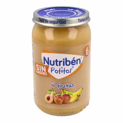 Nutriben Potito 4 Frutas 235g - Alimento +6m