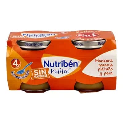 Nutriben Potito Introd. Multifrutas 2x120G +4M