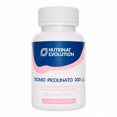 Cromo Picolinato 200µg | Glucemia y Metabolismo