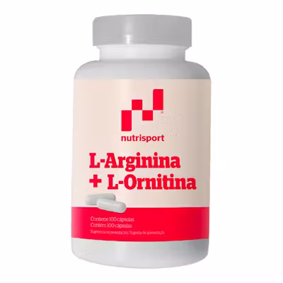 L-Arginina L-Ornitina Nutrisport 100 Cápsulas