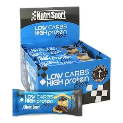 Low Carbs Chocolate-Galleta 16 Barritas - Proteína Baja Azúcar