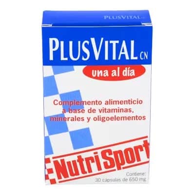 Nutri Sport Plusvital 30 Caps - Vitaminas Deportistas