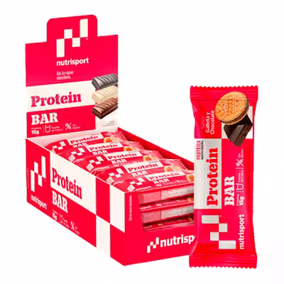 Nutrisport Barrita Proteica Galleta-Chocolate | Recuperación