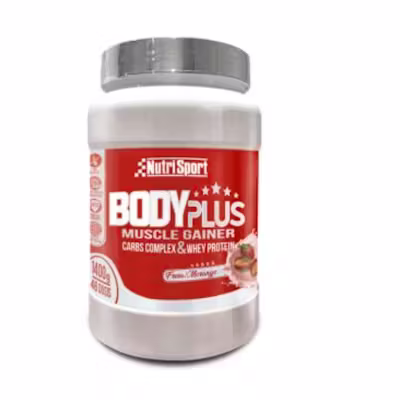 Nutrisport Bodyplus Fresa 1,4kg - Recuperación Muscular
