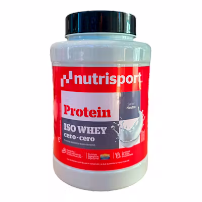 Nutrisport Iso Whey Cero Cero Neutro 1kg | Proteína Aislada