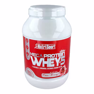 Nutrisport Mega Protein 5 Whey Fresa | Proteína