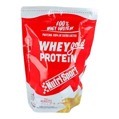 Whey Gold Protein Plátano 500g - Recuperación Muscular