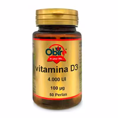 Obire Vitamina D3 100mcg - Huesos y Defensas
