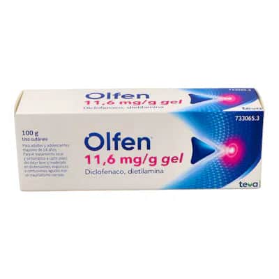 Olfen Gel 11,6 mg/g | Dolor esguinces