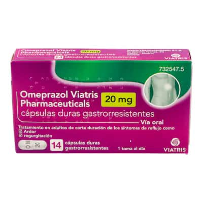 Omeprazol Viatris 20 Mg - Acidez