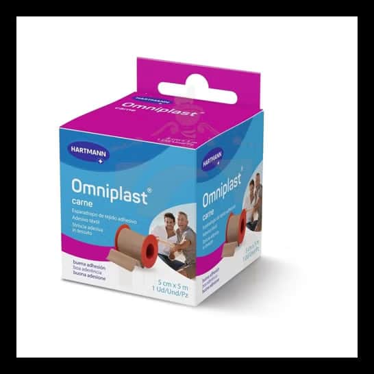Omniplast esparadrapo 5mx5cm 1ud