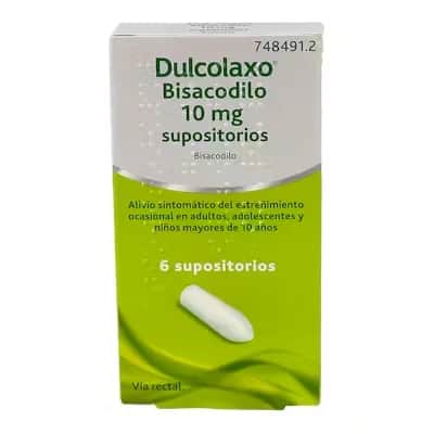 Dulcolaxo 6 Supositorios - Laxante Rápido