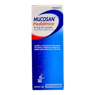 Mucosan Pediátrico 200ml - Fluidificar Mocos Niños