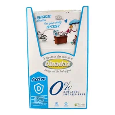 Dinadax Active Zero 60un - Vitalidad