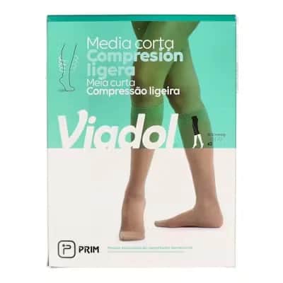 Media Orbalast Negra T/P-M - Compresión Graduada