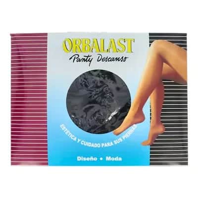 Panty Orbalast-40 Milo Negro - Compresión Moderada T3