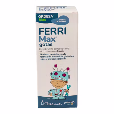 Ferrimax Kids Gotas - Hierro para Niños
