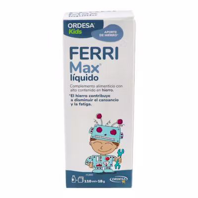 Ferrimax Líquido 110ml | Complemento Hierro Infantil