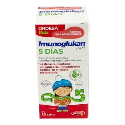 Imunoglukan Kids P4H 100ml - Refuerza Defensas Niños