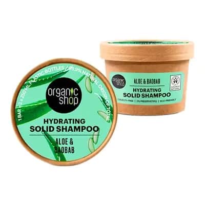 Champú Sólido Hidratante Aloe Y Baobab | Organic Shop