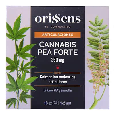 Orissens Cannabis PEA Forte 16 Sticks - Dolor Articular