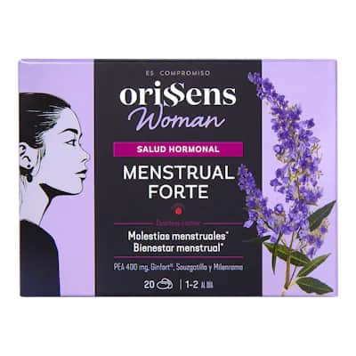 Orissens Menstrual Forte 20 Cápsulas - Molestias Menstruales