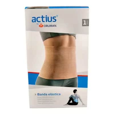 Banda Elastica Abdominal Actius T/2 - Soporte Compresivo