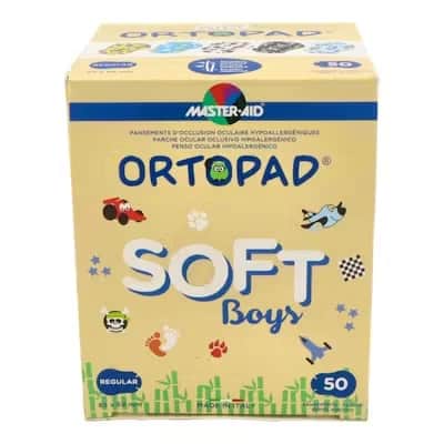 Parche Ortopad Soft Boys Regular 50 U - Tratamiento Visual