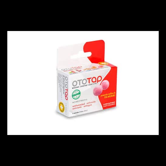 OtoTap Tapones Oídos de Cera Moldeable 6uds