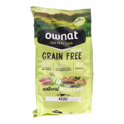 Ownat Gato Prime Adult 1kg | Alimento Sin Gluten
