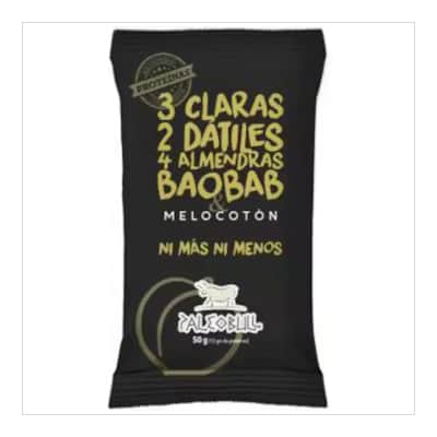 Barritas Melocotón Paleobull - Snack Saludable